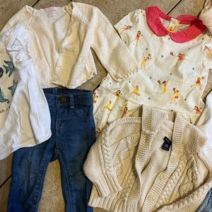 Baby GAP and polo clothing sets - cardigans 6-12 m sizing